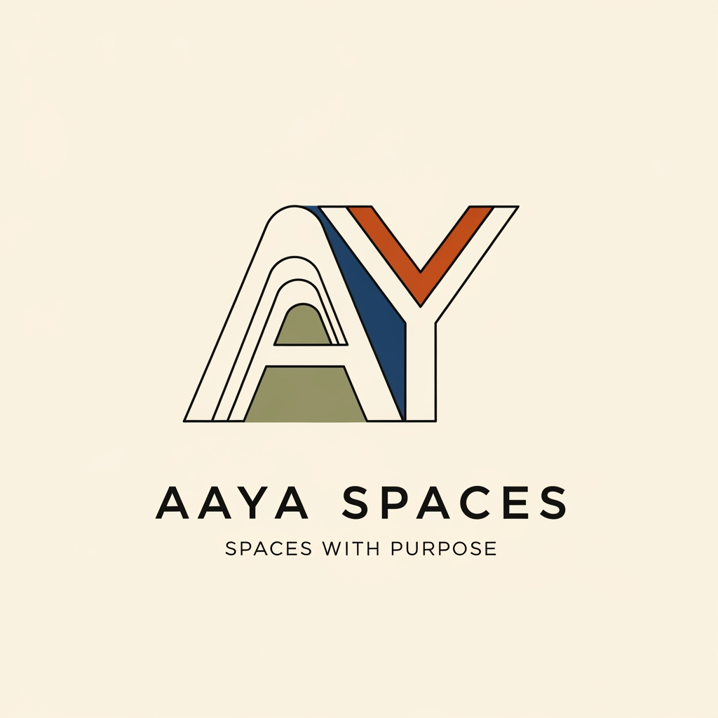 AI Design for AAYA SPACES
Spaces with Purpose. WE NEED A LOGO- FOR ARCHITECTURE FIRM- WITH AY LETTERS- INDIRECT