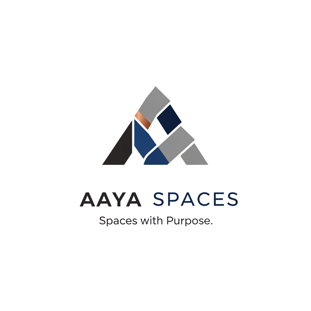 AI Design for AAYA SPACES
Spaces with Purpose. WE NEED A LOGO- FOR ARCHITECTURE FIRM-INDIRECT
