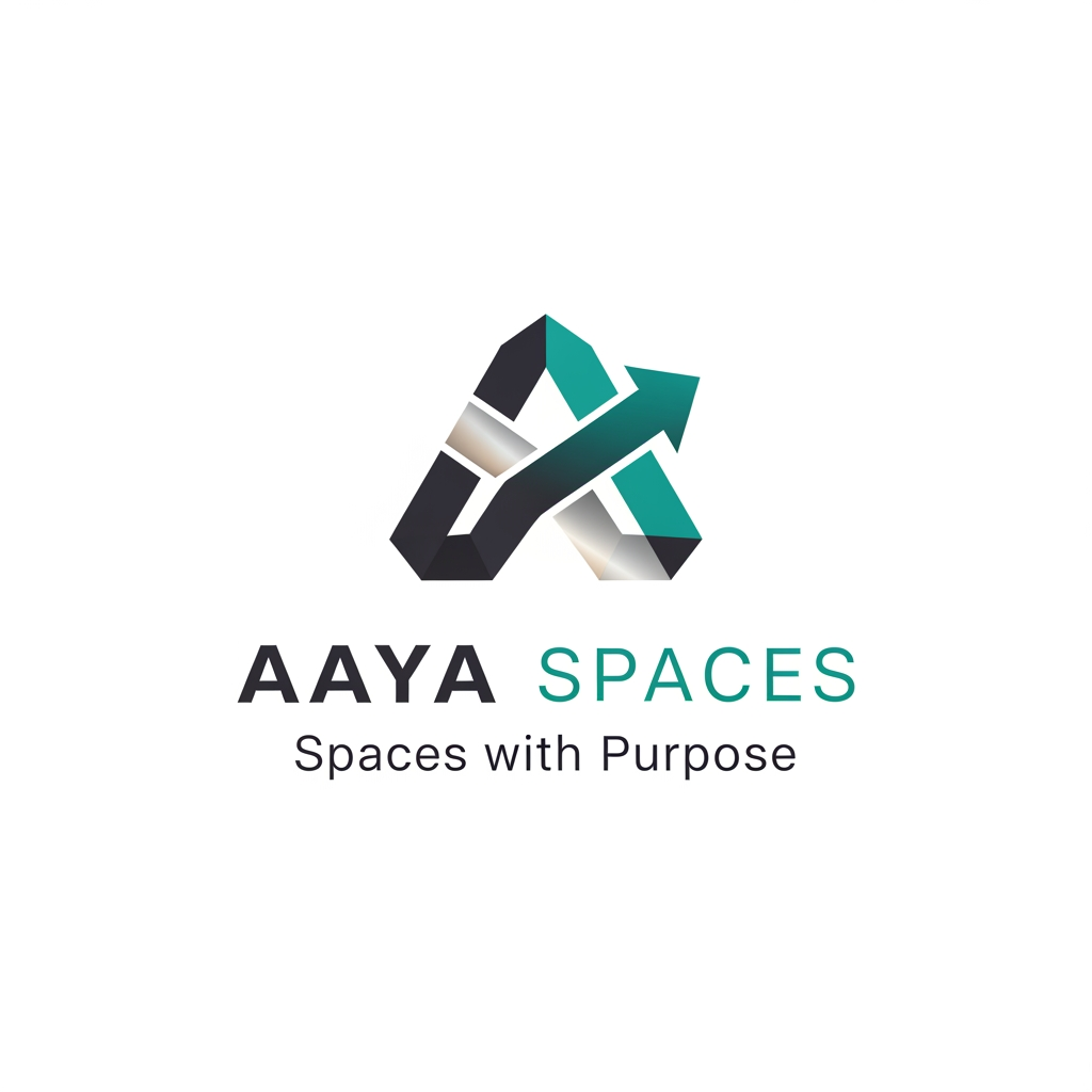 AI Design for AAYA SPACES
Spaces with Purpose. WE NEED A LOGO- FOR ARCHITECTURE FIRM