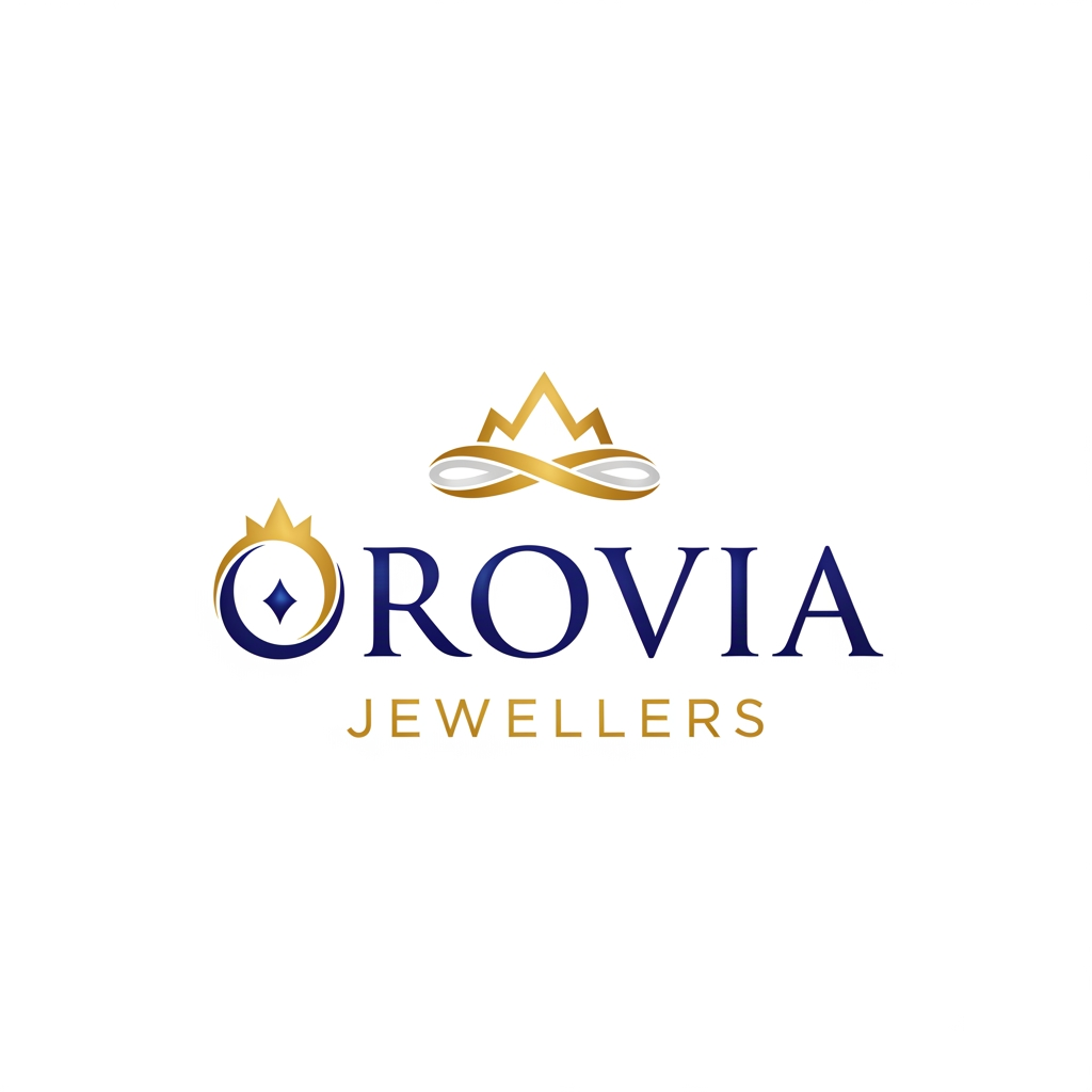 AI Design for create logo design for orovia jewellers