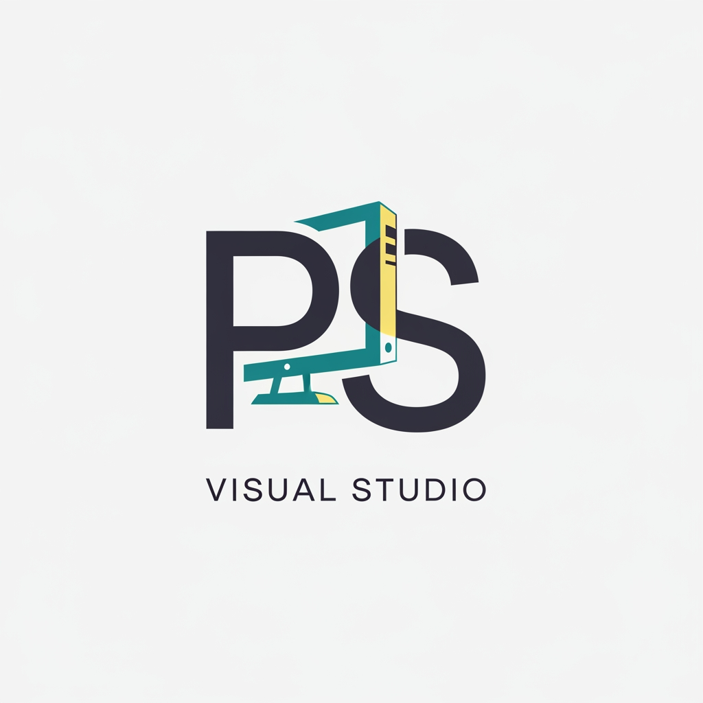 AI Design for make a logo design minimalist fforr my graphic design studio ....name: "ps visual studio"....
somthing different and unique minimalist..add PS latterrs with symbol of pc....make a like that ps latters shown as a look like pc symbol make unique and creativee
