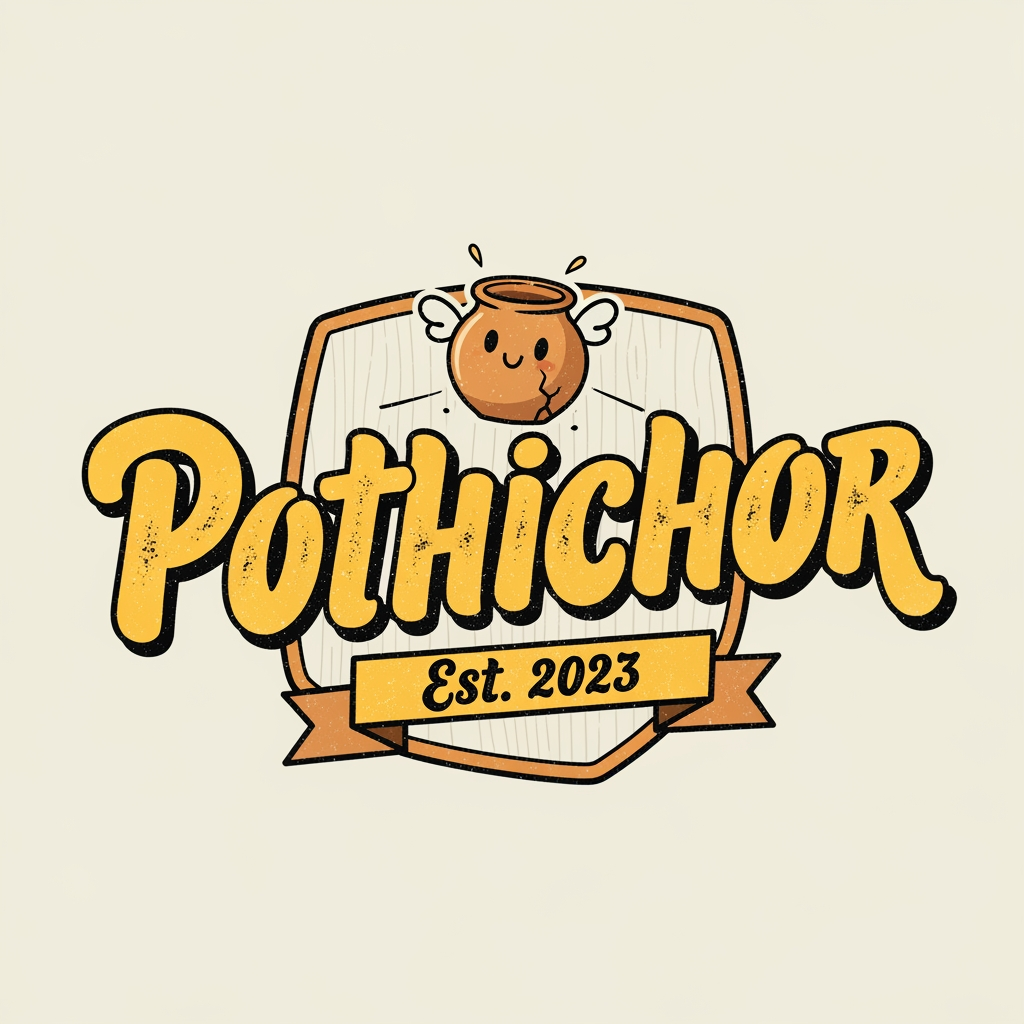 AI Design for creat a logo with the name pothichor