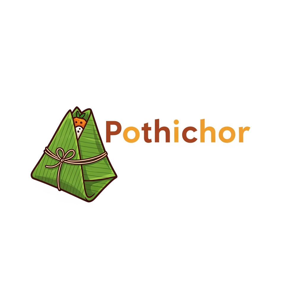 AI Design for creat a logo with the name pothichor logo with pic