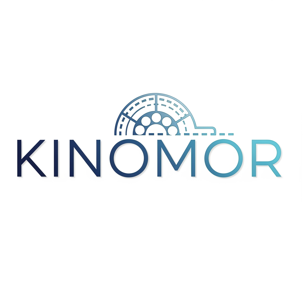 AI Design for Create a transparent logo "KINOMOR"