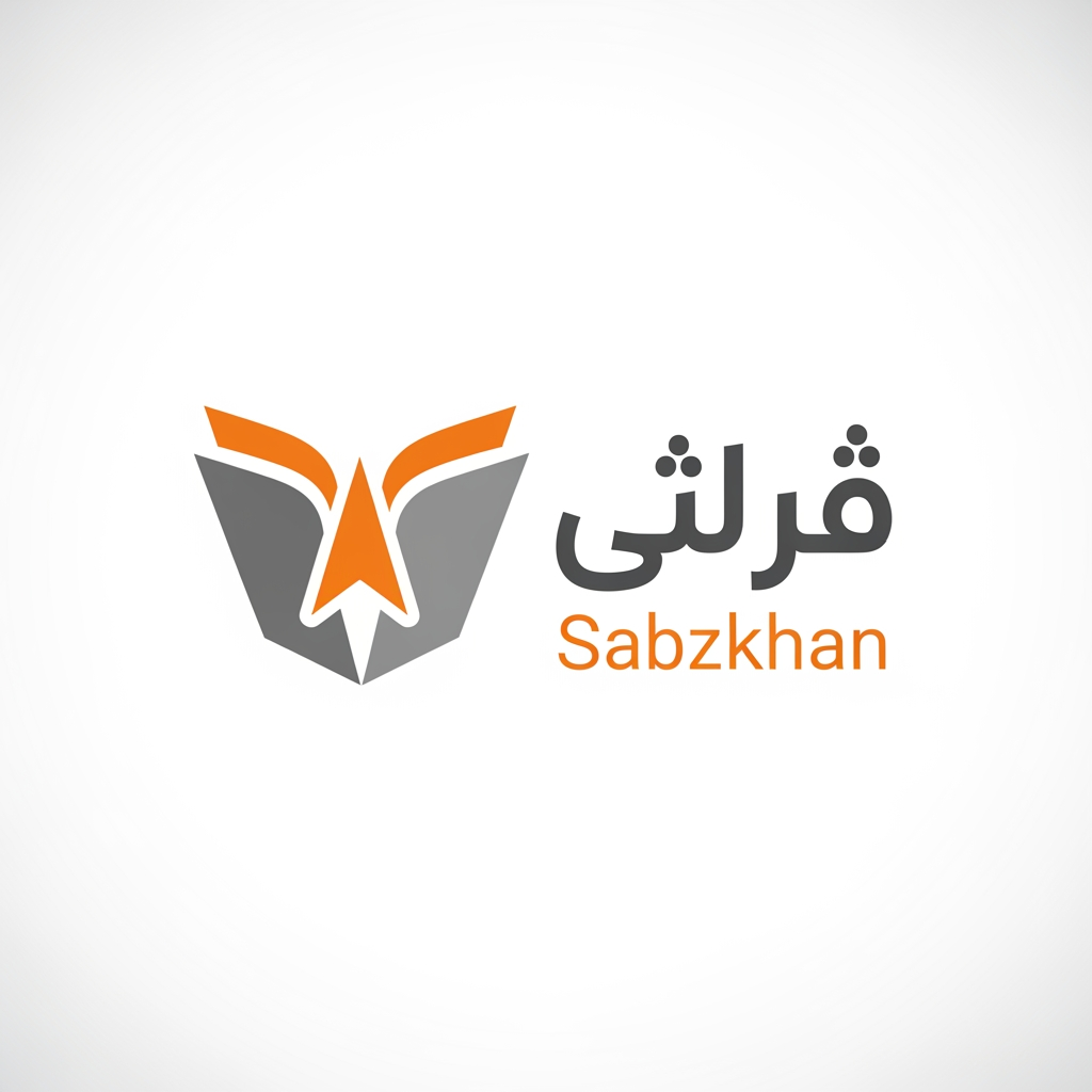 AI Design for Create a professional and modern logo for an online bookstore called "Sabzkhan" (سبزخوان).
Requirements:
* Logo size: 435px width × 150px height.
* Transparent background (no background color).
* Use only orange, gray, and white as the primary color palette.
* The design should reflect books, reading, knowledge, learning, and trust.
* Include a creative and memorable icon inspired by an open book, pages, bookmark, or digital reading.
* Modern, minimalist, clean, and premium style.
* Professional Persian typography for the word "سبزخوان", optionally combined with the English name "Sabzkhan".
* Suitable for website headers, mobile applications, social media, and brand identity.
* Vector-style design with sharp edges and high scalability.
* Balanced composition optimized for a horizontal layout.
* Avoid overly complex details, shadows, gradients, and cluttered elements.
* High-quality branding logo, unique, elegant, and easily recognizable.
* Export-ready, transparent PNG and SVG style appearance.