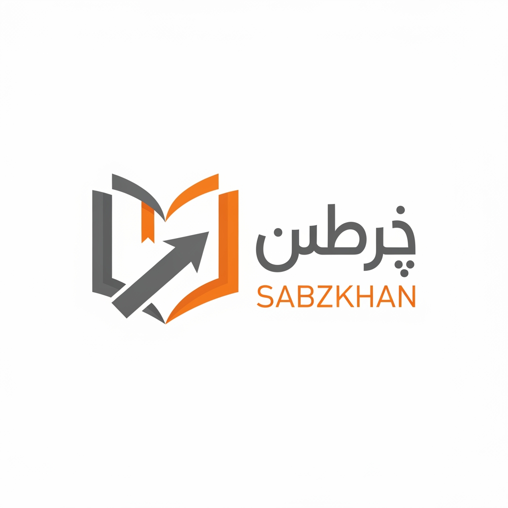AI Design for Create a professional and modern logo for an online bookstore called "Sabzkhan" (سبزخوان).
Requirements:
* Logo size: 435px width × 150px height.
* Transparent background (no background color).
* Use only orange, gray, and white as the primary color palette.
* The design should reflect books, reading, knowledge, learning, and trust.
* Include a creative and memorable icon inspired by an open book, pages, bookmark, or digital reading.
* Modern, minimalist, clean, and premium style.
* Professional Persian typography for the word "سبزخوان", optionally combined with the English name "Sabzkhan".
* Suitable for website headers, mobile applications, social media, and brand identity.
* Vector-style design with sharp edges and high scalability.
* Balanced composition optimized for a horizontal layout.
* Avoid overly complex details, shadows, gradients, and cluttered elements.
* High-quality branding logo, unique, elegant, and easily recognizable.
* Export-ready, transparent PNG and SVG style appearance.