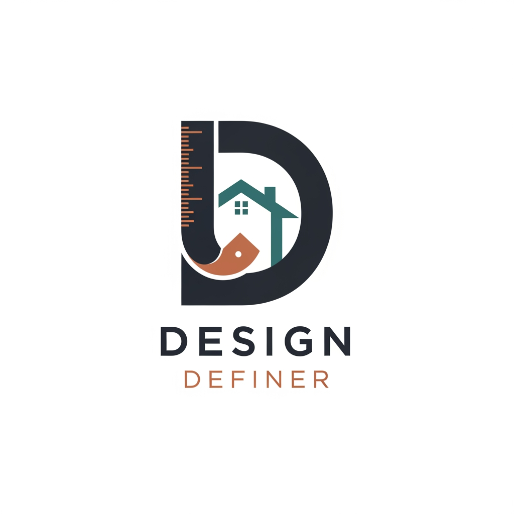 AI Design for Want Logo For A company of interior Designing & Construction Named As Design Definer