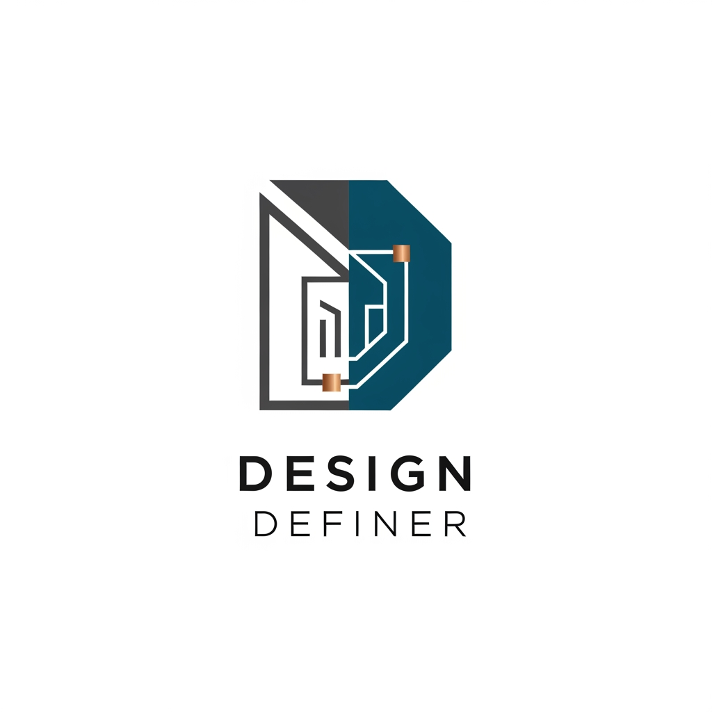AI Design for Want Logo For A company of interior Designing & Construction Named As Design Definer