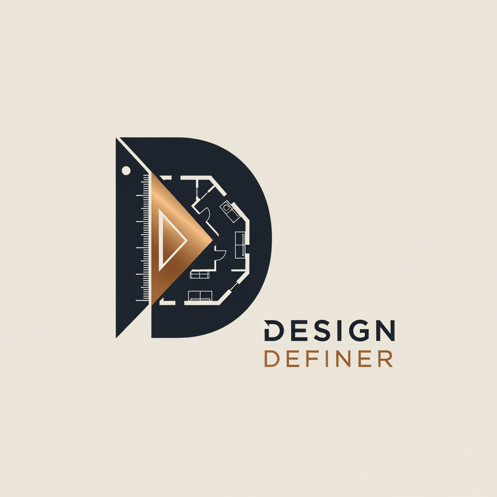 AI Design for Want Logo For A company of interior Designing & Construction Named As Design Definer