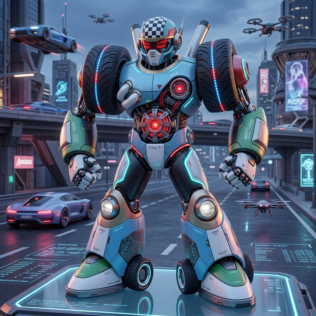AI Design for make it futuristic