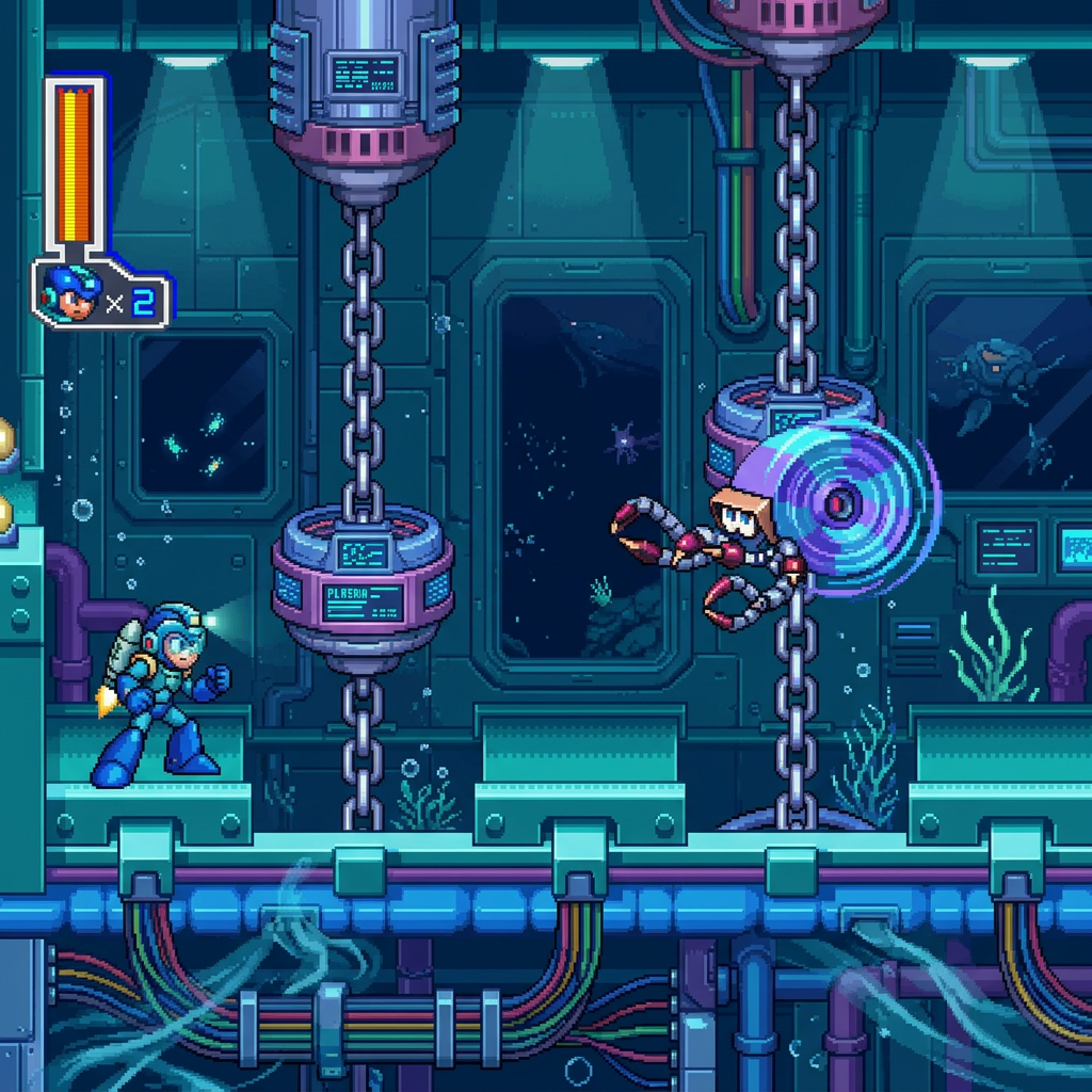 AI Design for make it futuristic , underwater