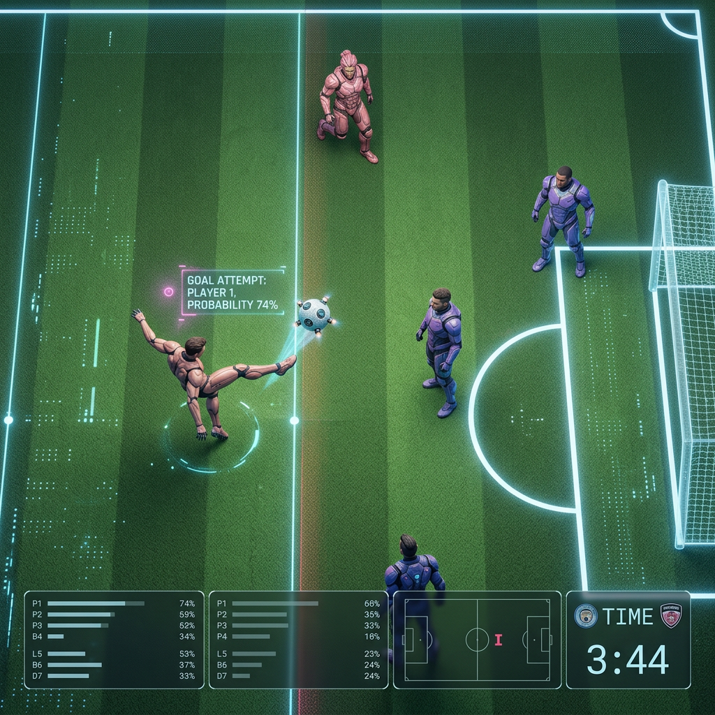 AI Design for make it futuristic , more accurate
