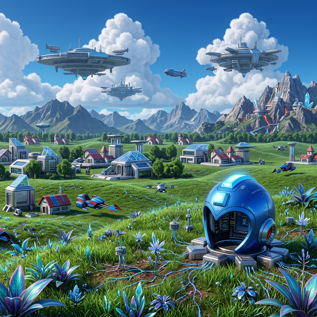AI Design for make it more futuristic more detailed