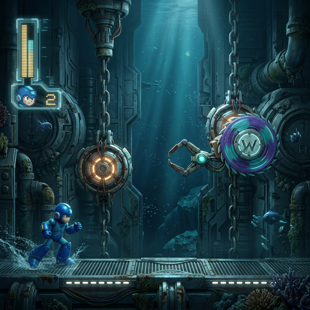 AI Design for make it futuristic , underwater , dark