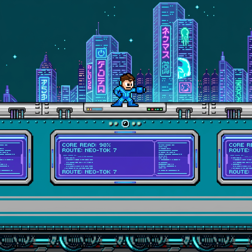 AI Design for make it futuristic , facing left , without helmet