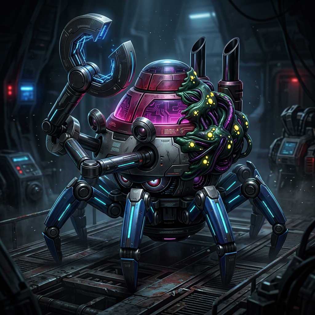 AI Design for make it futuristic , dark