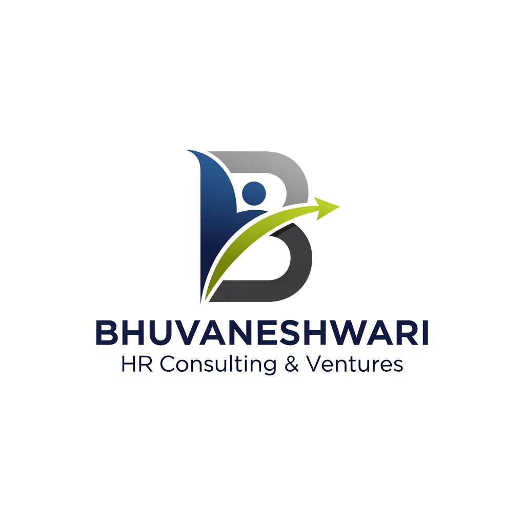 AI Design for Bhuvaneshwari HR Consulting & Ventures create logo