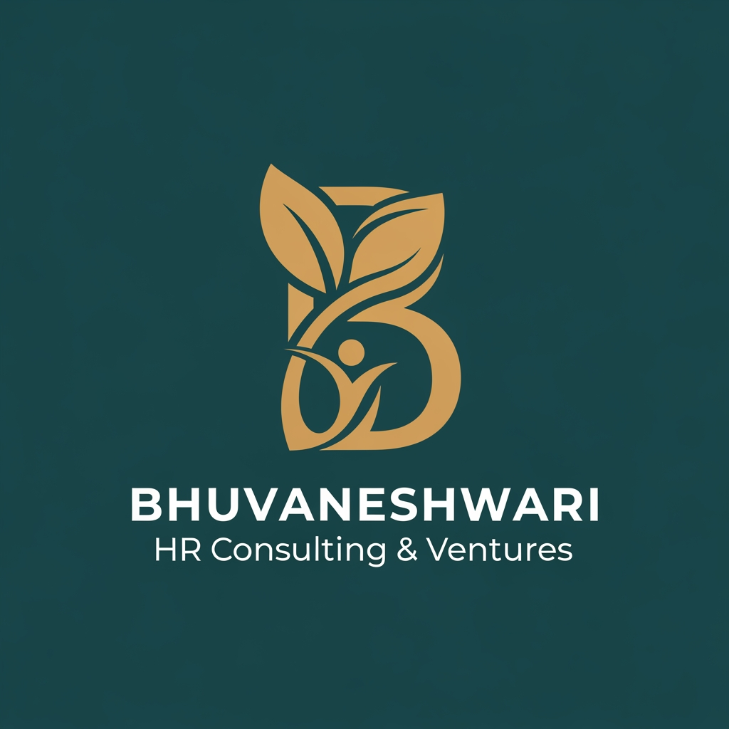 AI Design for Bhuvaneshwari HR Consulting & Ventures create logo