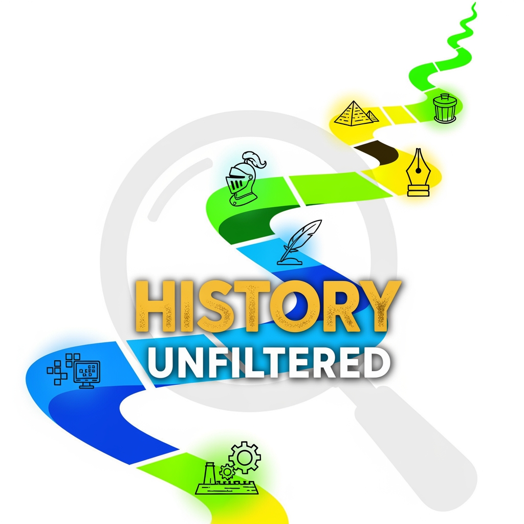 AI Design for i WANT TO MAKE A YOUTUBE CHANNEL LOGO FOR A HISTORY DOCUMENTRY CHANNEL WHICH IS FOCUSED TO LEARN HISTORY TO GENERATION Z IN MUCH INTERESTING WAYS . PLEASE GENERATE LOGO