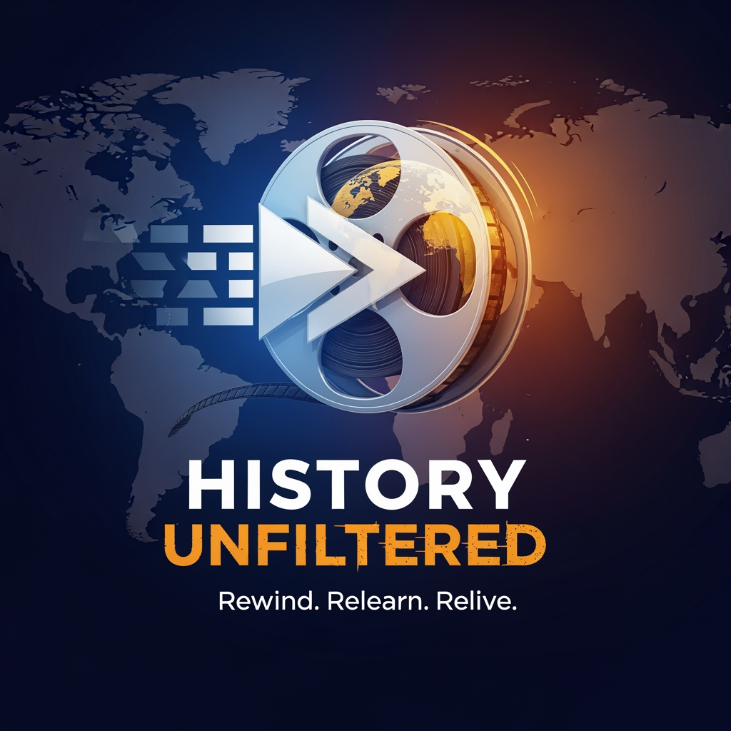 AI Design for i WANT TO MAKE A YOUTUBE CHANNEL LOGO FOR A HISTORY DOCUMENTRY CHANNEL WHICH IS FOCUSED TO LEARN HISTORY TO GENERATION Z IN MUCH INTERESTING WAYS . PLEASE GENERATE LOGO PROMT