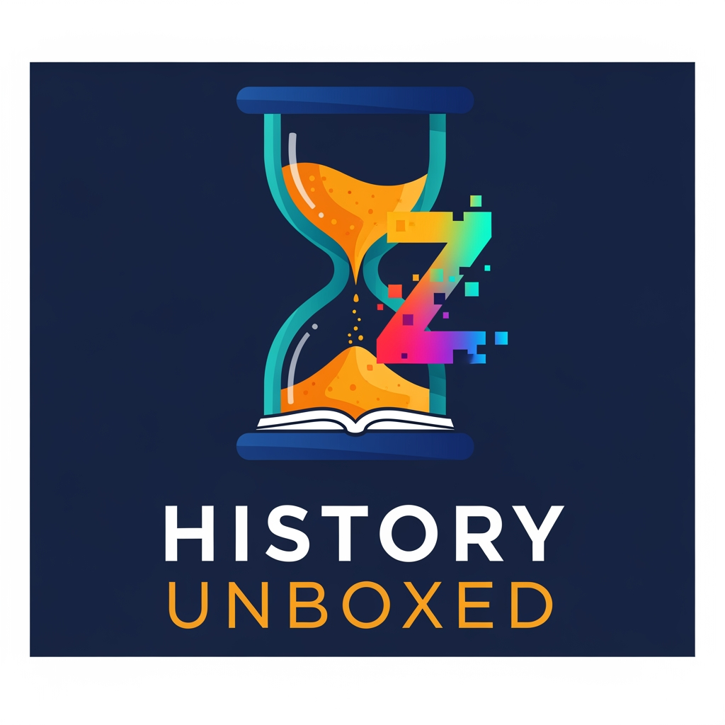 AI Design for i WANT TO MAKE A YOUTUBE CHANNEL LOGO FOR A HISTORY DOCUMENTRY CHANNEL WHICH IS FOCUSED TO LEARN HISTORY TO GENERATION Z IN MUCH INTERESTING WAYS . PLEASE GENERATE LOGO