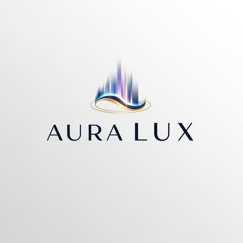 AI Design for Aura Lux make logo of this brand