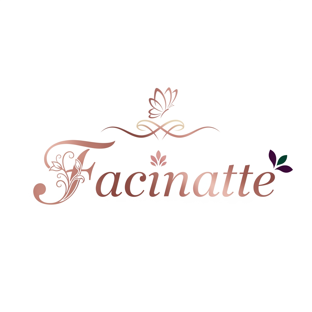 AI Design for logo feminino para a marca facinatte