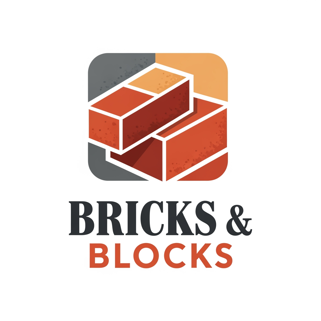 AI Design for create a logo for 'Bricks & Blocks'