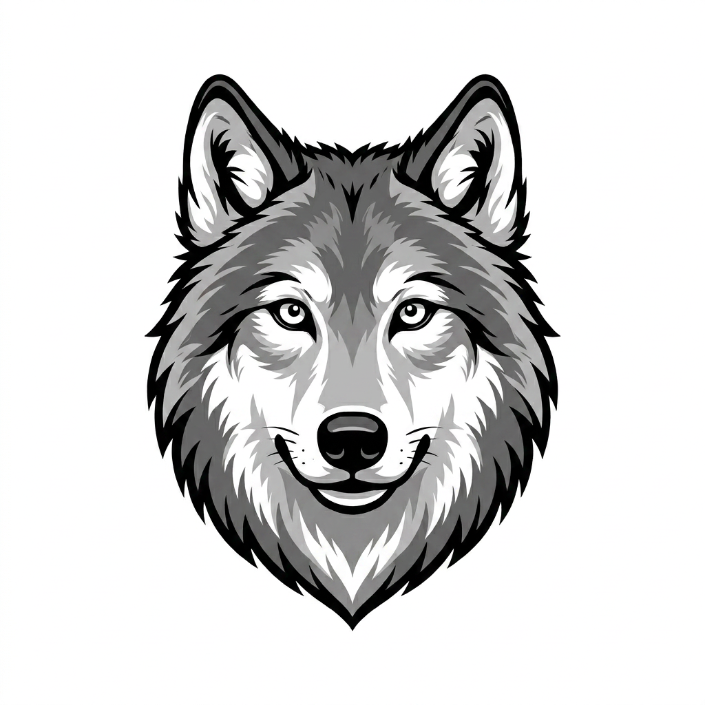 AI Design for make a logo like this but a very little agressive