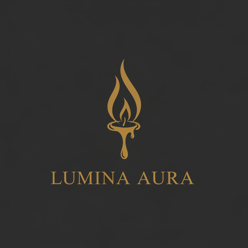AI Design for I want create logo for wax decor and candle brand I need element related to the topic vibe will be premium luxury and minimal