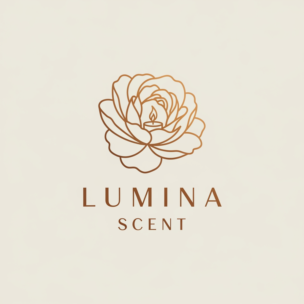 AI Design for I want create logo for wax decor and candle brand I need element related to the topic vibe will be premium luxury and minimal