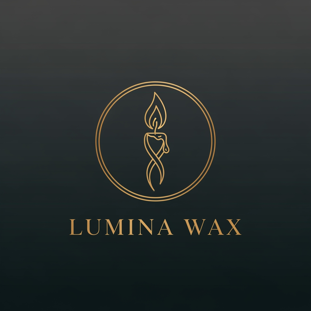 AI Design for I want create logo for wax decor and candle brand I need element related to the topic vibe will be premium luxury and minimal