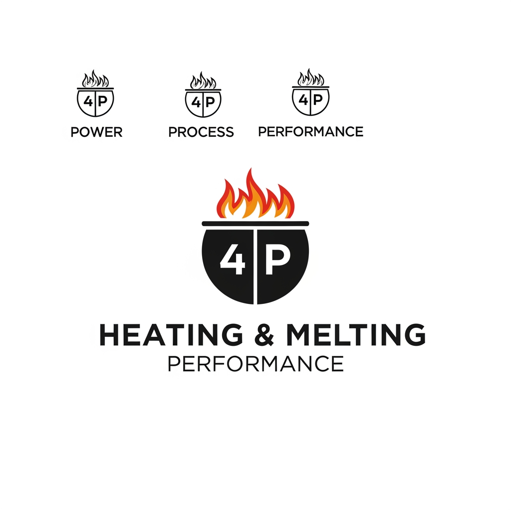 AI Design for mare ek company no logo banavo chhhe jema 4p no use kari ne combine kari ne ek icon tayar kari ne apo heating melting company chhe mare to ee rit no kaek icon reddy kari ne apo