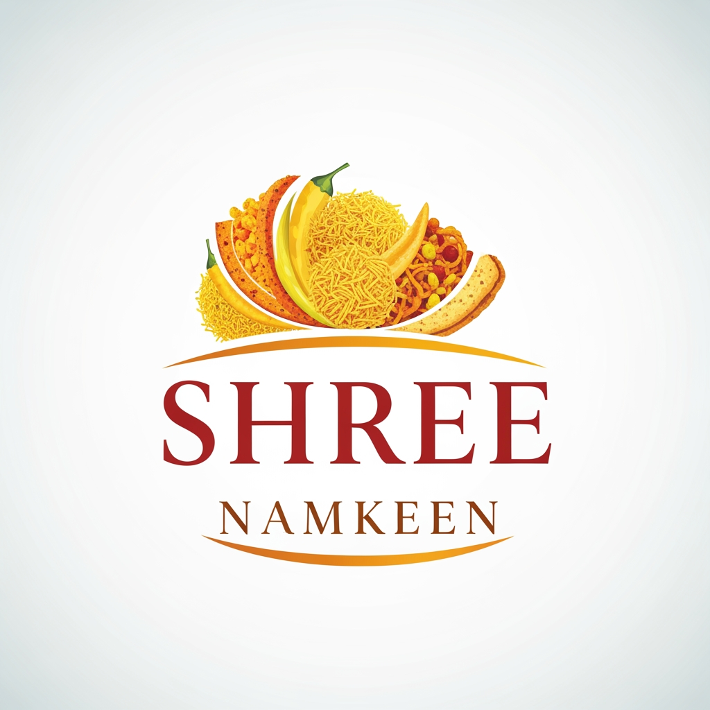 AI Design for create logo of SHREE NAMKEEN