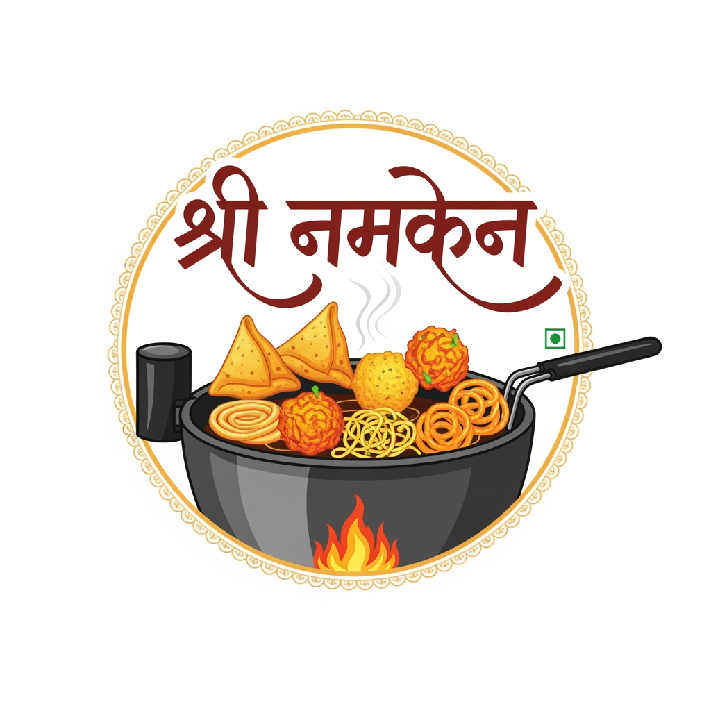 AI Design for create logo of shree namkeen