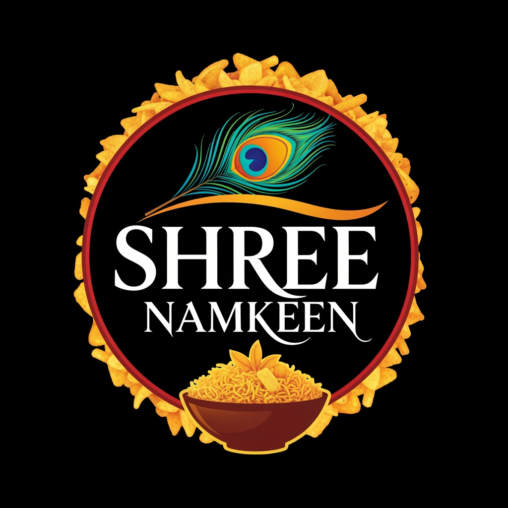 AI Design for create MORE CREATIVE logo of SHREE NAMKEEN