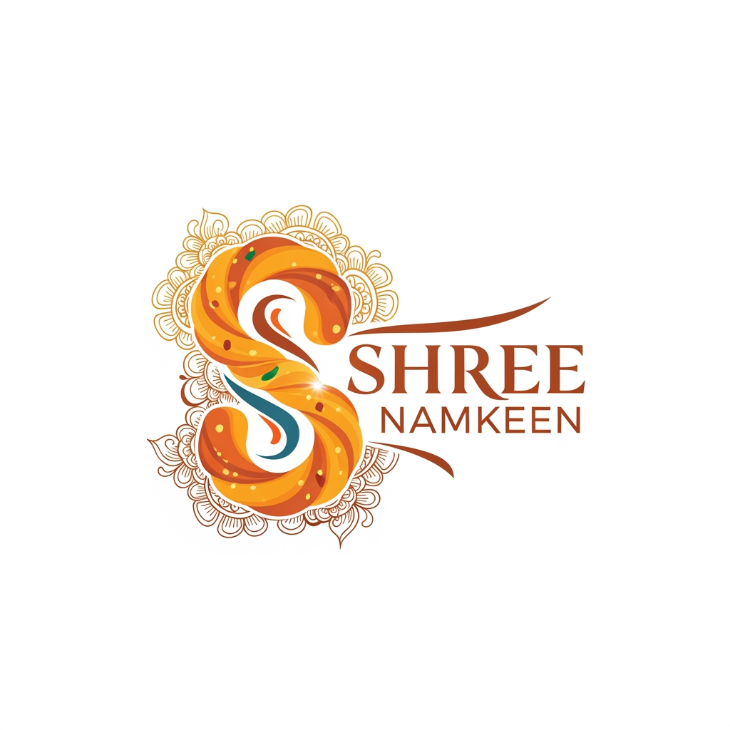 AI Design for create MORE CREATIVE logo of SHREE NAMKEEN