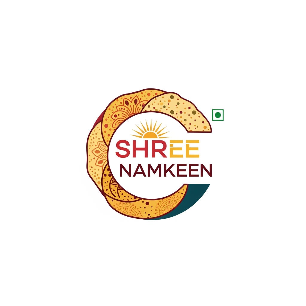 AI Design for create MORE CREATIVE logo of SHREE NAMKEEN