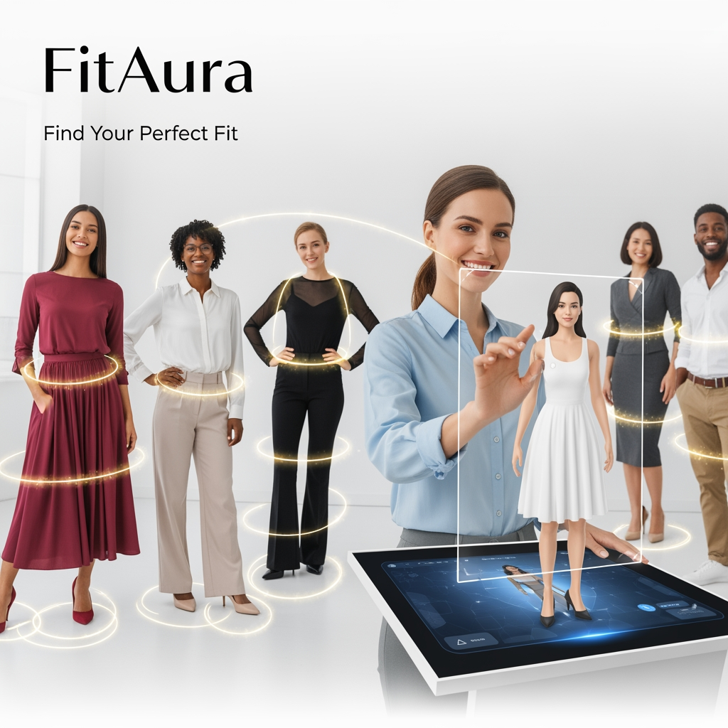 AI Design for FitAura 

For a website for checking dress fitness