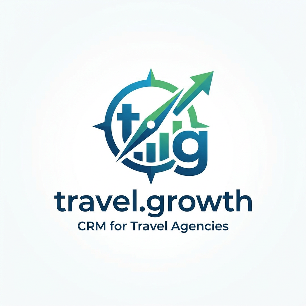 AI Design for so i need logo for my product call travel.growth it's basically a crm tool for travel agncies by using this tool they manage leads,make itrenaory in seconds,make invoices and voucher.bacically they easier thier sworkflow. so i need a professional logo for this.