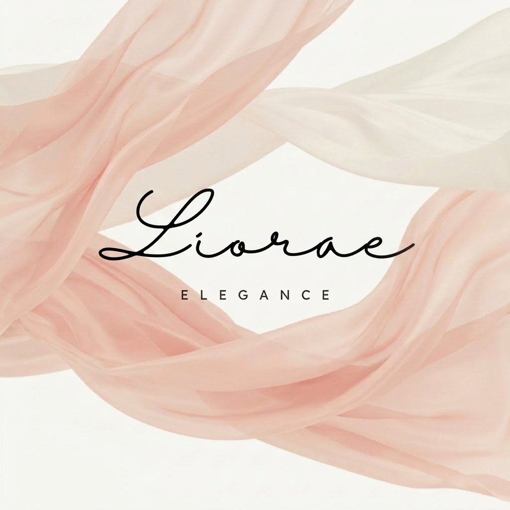 AI Design for Use the uploaded logo image as a reference. Preserve the exact logo design, typography, proportions, and colors.
Create a vertical 9:16 luxury Instagram Reel animation for a premium fashion brand. The aesthetic should evoke the quiet sophistication of Parisian couture.
The animation begins with a soft ivory background. Delicate layers of blush pink and champagne silk chiffon drift upward from the bottom of the frame and gently sweep diagonally across the screen. The fabrics move with realistic couture-like fluidity, creating an elegant and dreamy atmosphere. The motion should be slow, airy, and graceful, like fabric floating in a soft breeze.
For the first 2–3 seconds, show only the flowing silk composition. No text or logo should be visible. Allow the luxurious movement of the fabric to establish anticipation and elegance.
As the silk continues to move subtly in the background, the handwritten "Lioraé" logo gradually appears at the center of the screen through a refined signature-writing effect. The reveal should feel effortless and sophisticated, as though an invisible hand is delicately drawing the name in real time.
A moment later, the word "ELEGANCE" softly fades in beneath the logo with elegant spacing between each letter, maintaining the exact typography of the original design.
The silk continues its gentle movement behind the completed logo, framing it beautifully without distracting from it. End with a clean, luxurious hold on the final composition.