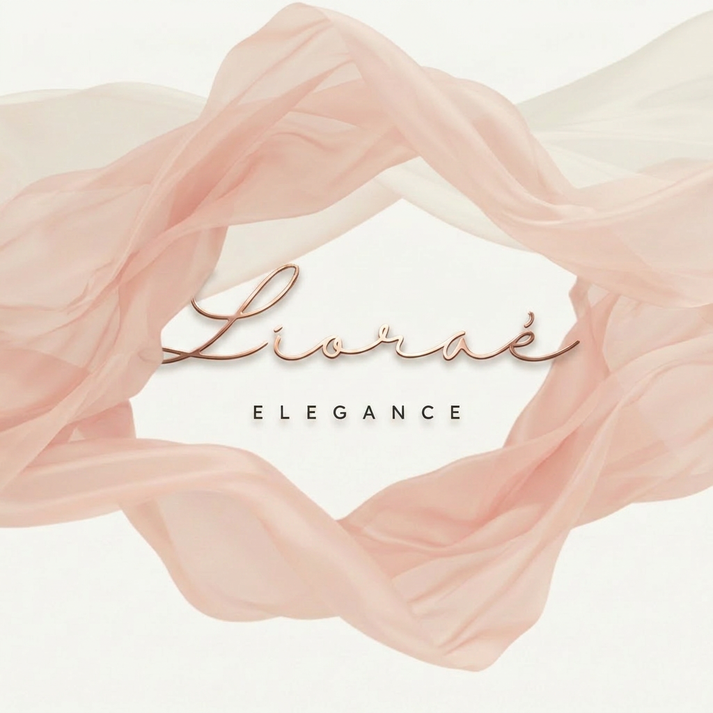 AI Design for Use the uploaded logo image as the first frame and preserve the exact logo design, typography, colors, and composition.

Create a 7-second luxury logo reveal animation.

The animation begins with the screen covered by flowing translucent silk fabrics in soft blush pink and ivory tones. The silk moves gracefully in slow motion from both sides of the frame, with realistic chiffon texture, elegant folds, and delicate movement as if carried by a gentle breeze.

For the first 2–3 seconds, the logo remains hidden behind the flowing fabric. The cloth softly overlaps and creates a dreamy, premium fashion-film atmosphere.

As the silk naturally parts, the handwritten "Lioraé" logo is slowly unveiled in the center. The reveal should feel organic and sophisticated, not abrupt. Immediately after, the word "ELEGANCE" fades in beneath it with refined letter spacing.

The fabric continues to drift gently around the logo, framing it beautifully before settling. Hold on the fully revealed logo for the final 2 seconds.

Camera: Static camera, no zoom or rotation.

Lighting: Soft diffused studio lighting with subtle highlights and shadows.

Style: Dior and Chanel-inspired luxury fashion campaign, feminine, timeless elegance, premium beauty branding.

Motion: Slow, graceful, cinematic cloth physics.

Duration: 7 seconds.

Frame Rate: 24 fps.

Resolution: 4K.

Important: Maintain the exact appearance of the uploaded logo without changing the font, proportions, placement, or colors.