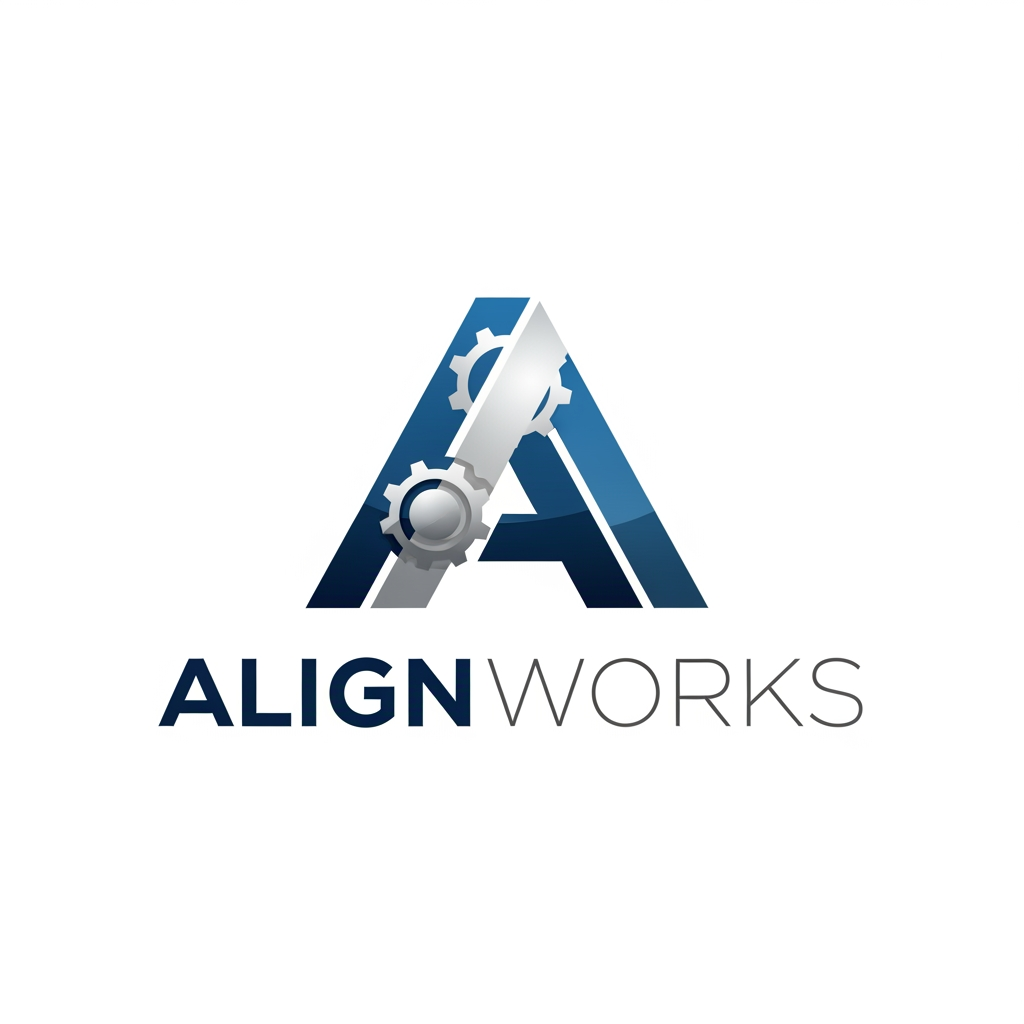 AI Design for ALIGNWORKS LOGO