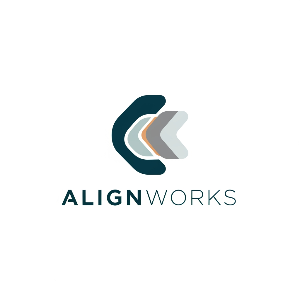 AI Design for CREATE PROFESSIONAL LOGO FOR ALIGNWORKS