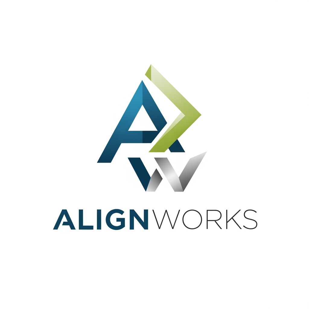 AI Design for CREATE PROFESSIONAL LOGO FOR ALIGNWORKS