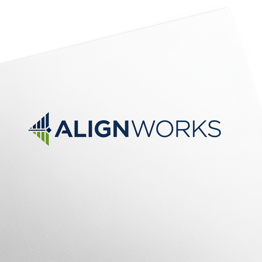 AI Design for CREATE PROFESSIONAL LOGO FOR ALIGNWORKS