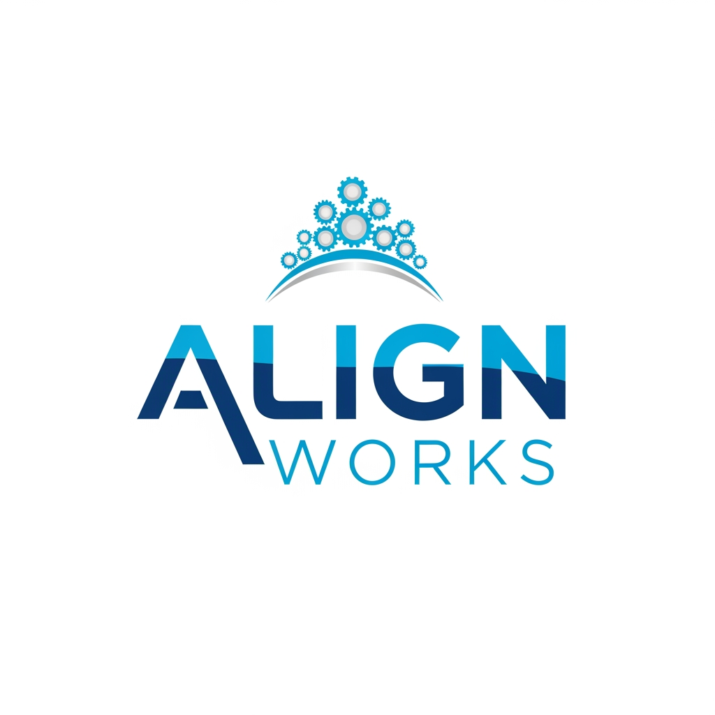 AI Design for ALIGNWORKS LOGO