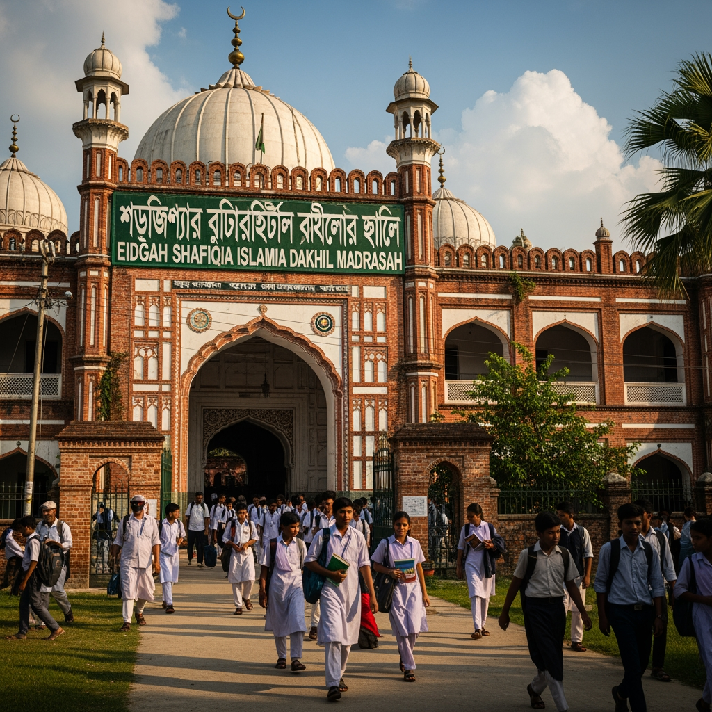AI Design for Eidgh Shofikia Islamia Dhakhil Madrasah