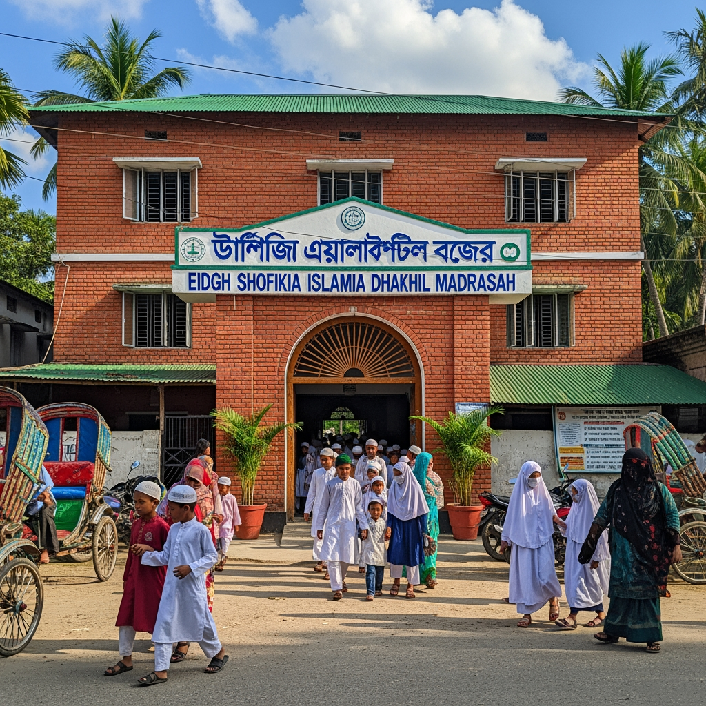 AI Design for Eidgh Shofikia Islamia Dhakhil Madrasah\