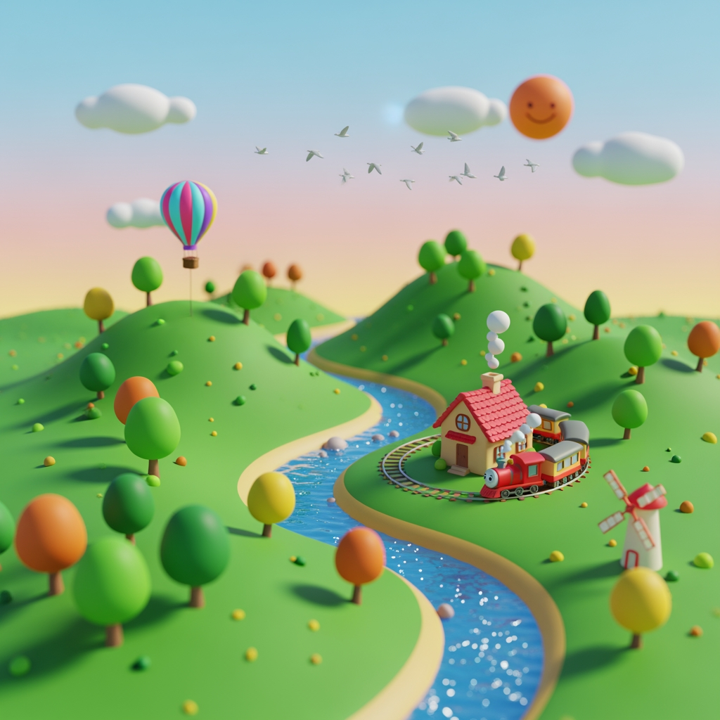 AI Design for animate into a vedio like a 3D view